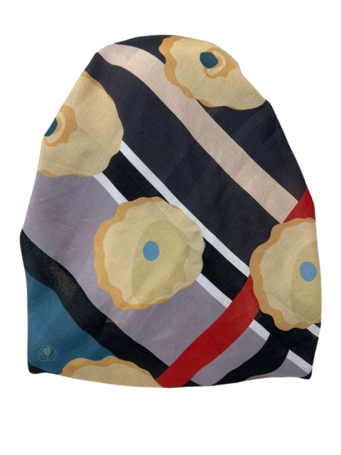 It's Younique Floral Burberry Pre-Tied Open Back Bandanna with Velvet Grip Myselflingerie.com