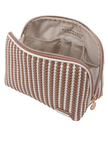 Stephanie Johnson Marbella Mocha Lola Makeup Bag Myselflingerie.com