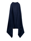 Petite Plume CAWN Navy Cashmere Wrap Myselflingerie.com