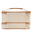 Stephanie Johnson TRO-IVO-JEN Tropea Ivory Jenny Train Case Toiletry Bag Myselflingerie.com