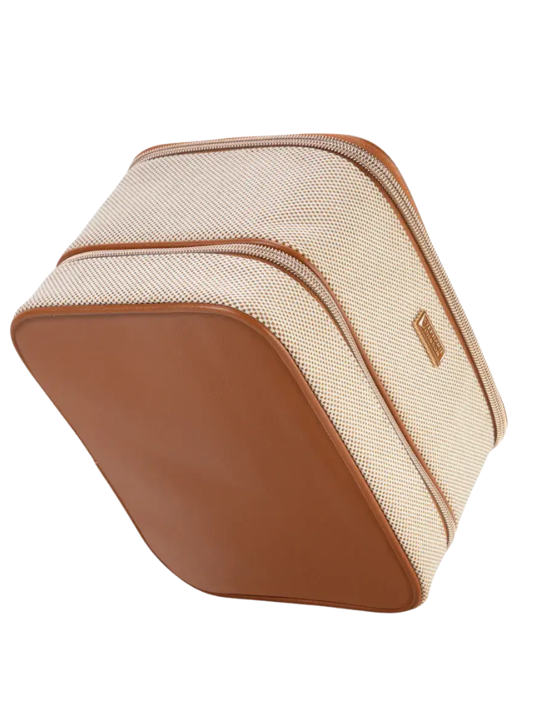 Stephanie Johnson TRO-IVO-JEN Tropea Ivory Jenny Train Case Toiletry Bag Myselflingerie.com