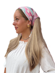 Scarf Bar Inspired Pastel Swirl Bandana Scarf Myselflingerie.com