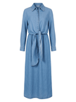 ORD DRV26848 Denim Sleeveless Jumper & Shirt Nursing Friendly Set Myselflingerie.com