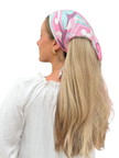 Scarf Bar Inspired Pastel Swirl Bandana Scarf Myselflingerie.com