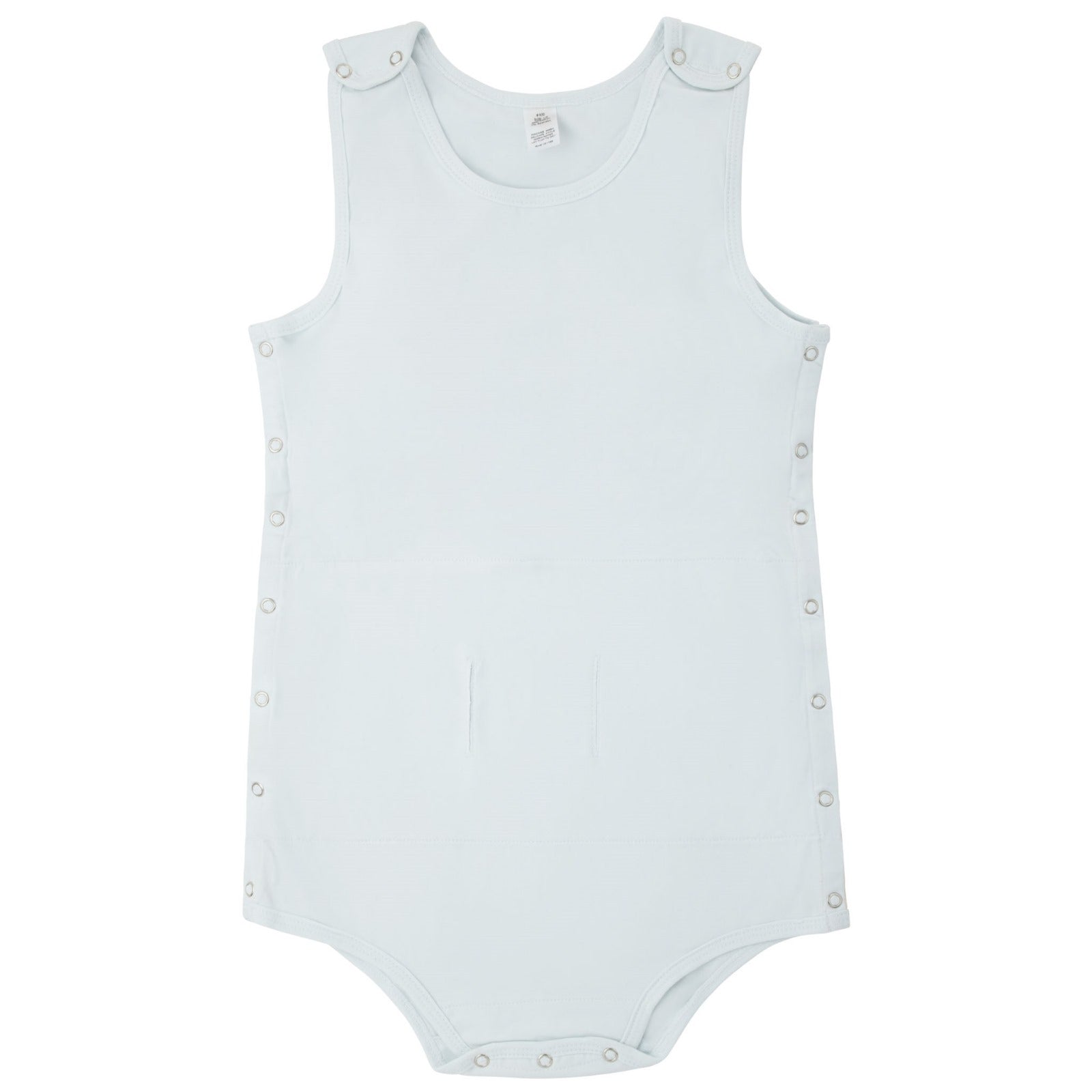 Buttermint 830 White Beginner's Snapped Bodysuit with Shelf Bra / 2 Pack Myselflingerie.com