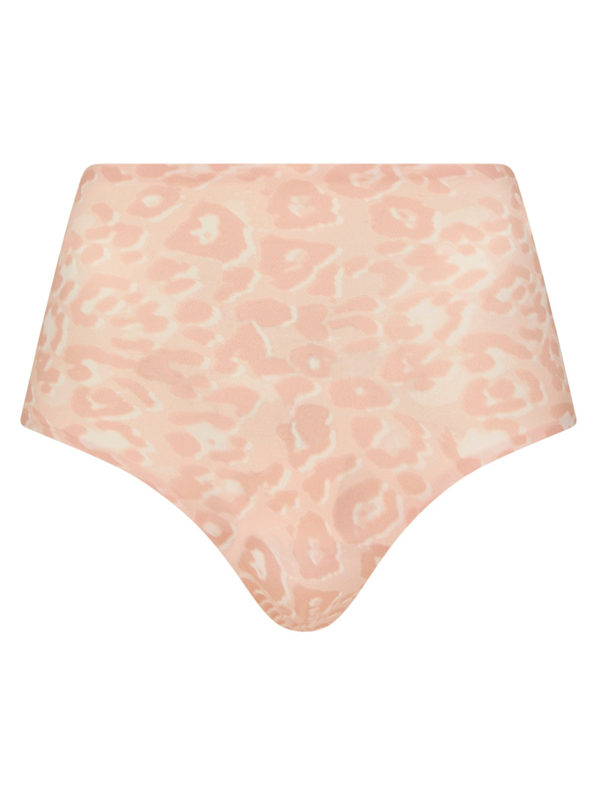 Chantelle 11D7 Leo Blush Print Seamless One Size Fits All Brief Myselflingerie.com