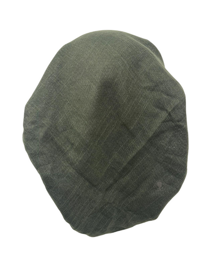 Revaz Olive Solid Adjustable Pre-Tied Bandanna with Velvet Grip