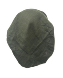 Revaz Olive Solid Adjustable Pre-Tied Bandanna with Velvet Grip