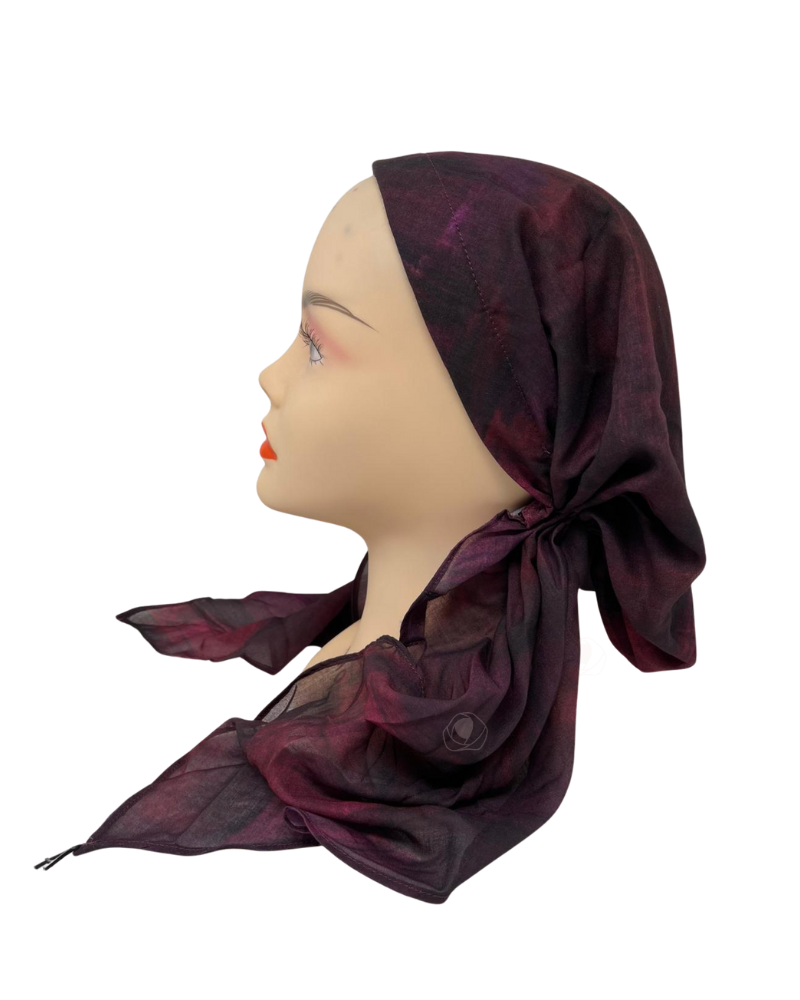 Ahead Wine Diminish Classic Fit Pre-Tied Bandanna