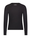 25FL804 Black Mesh Crew Neck Long Sleeve Rash Guard