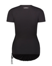 25FLMATTEE Black Crew Neck Short Sleeve Maternity Rash Guard