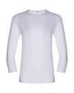Gemsli White 3/4 Sleeve Organic Cotton Shell