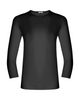 Gemsli Black 3/4 Sleeve Organic Cotton Shell