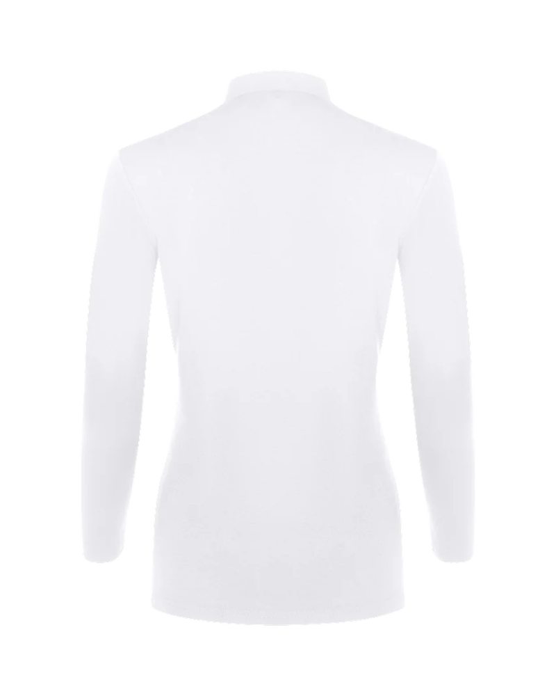 Gemsli Modal Long Sleeve Shell with Rounded Collar