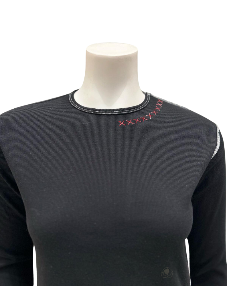 Bee and Dee Ebony Stitched Ribbed Modal Teen's Pajamas Set