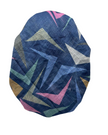 HS586H Navy Arrows Adjustable Pre-Tied Bandanna with Velvet Grip