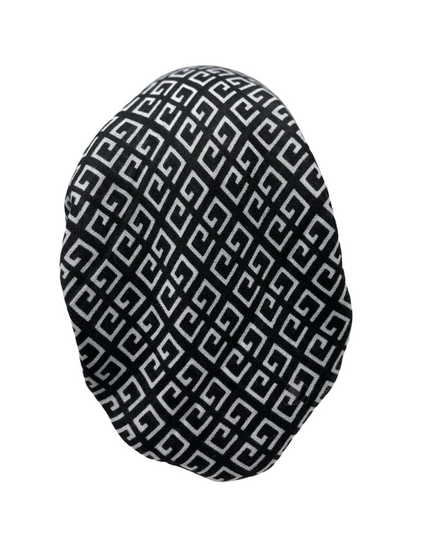 Revaz Black Fendi Adjustable Pre-Tied Bandanna with Velvet Grip