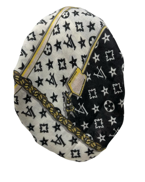 Revaz Black LV Belt Adjustable Pre-Tied Bandanna with Velvet Grip