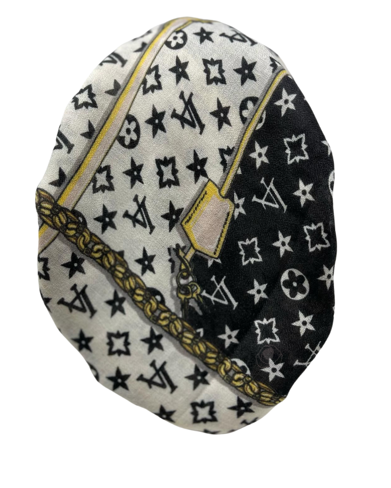 Revaz Black LV Belt Adjustable Pre-Tied Bandanna with Velvet Grip