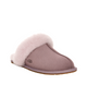 UGG Scuffette II Sugarplum Suede Slipper with Fur Trim
