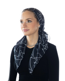 Tie Ur Knot Adore & Amour Adjustable Pre-Tied Bandanna with Full Non Slip