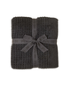 Barefoot Dreams Carbon CozyChic Waffle Throw