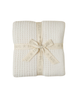 Barefoot Dreams Cream CozyChic Waffle Throw
