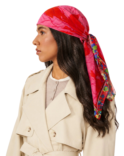 Tie Ur Knot Prima Ballerina Adjustable Pre-Tied Bandanna with Full Non Slip Grip