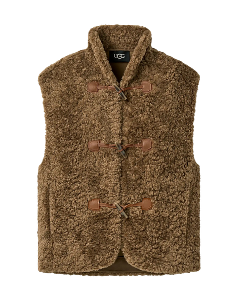 UGG Coffee Grounds Niah Toggle Vest