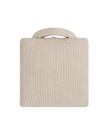 Barefoot Dreams Stone CozyChic Rib Travel Blanket