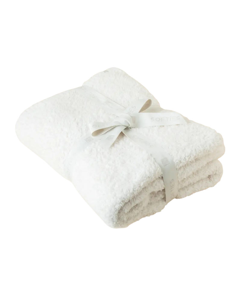 Softies Almond Ultra Lite Cozy Plush Throw