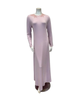 Verdiani Azalea Lace Applique Pink Pull On Modal Nightgown