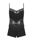 Cosabella Black Carmela Cami & Boxer Set