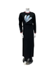 Mega Dreams Black with Feathers Modal Nursing Nightgown