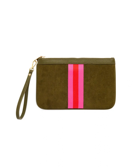 02-83-202OL Olive Milano Wristlet