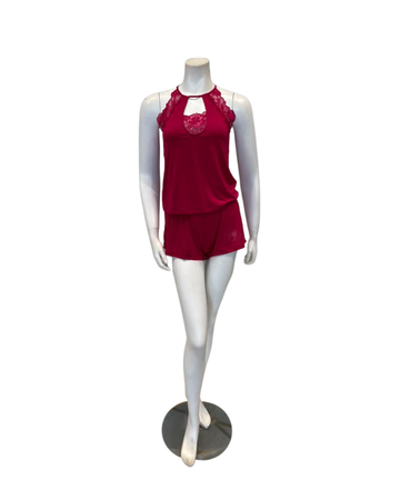 Oh! Zuza Ruby Lace Cami & Shorts Set