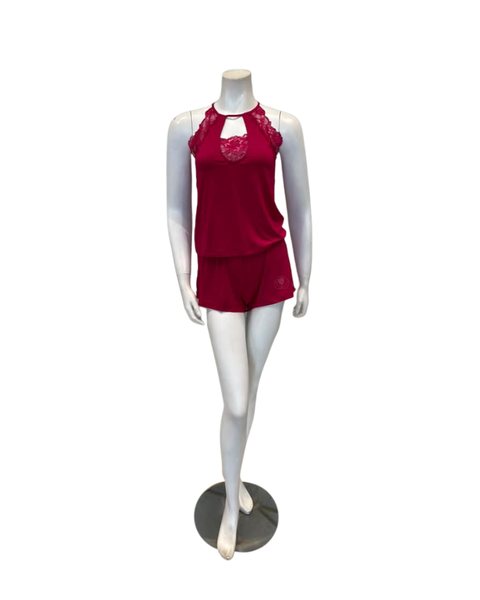 Oh! Zuza 4727 Ruby Lace Cami & Shorts Set