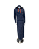 Sparrow Blue Tie Dye Bungee Cord Hoodie & Maxi Skirt Lounge Set