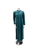 Mega Dreams Green Velour Birds & Branches Pull On Nightgown