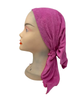 Ahead Bubble Pink Comfy Terry Short Tails Adjustable Pre-Tied Bandanna