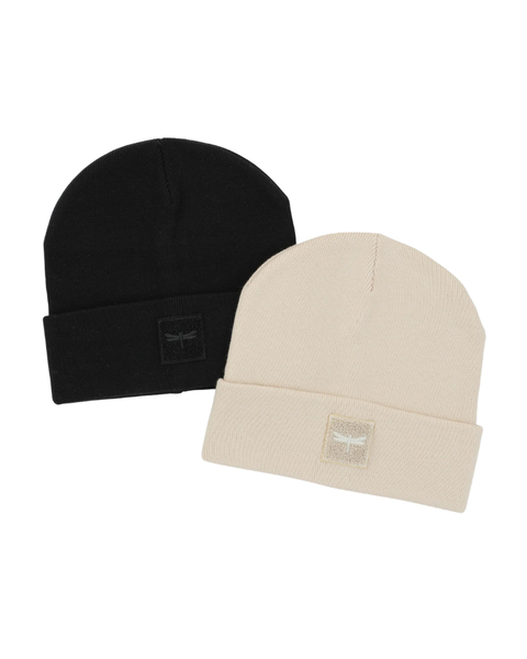 Tal New York Black The Sherpa Logo Monochrome Edit Beanie