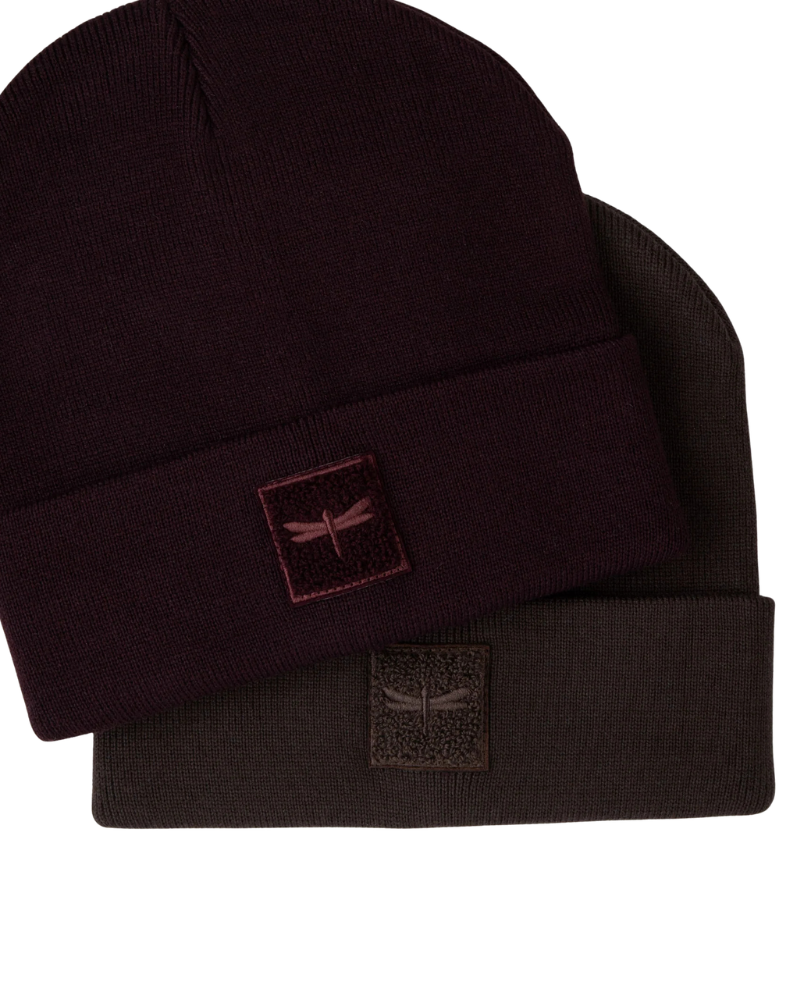 Tal New York Maroon The Sherpa Logo Beanie