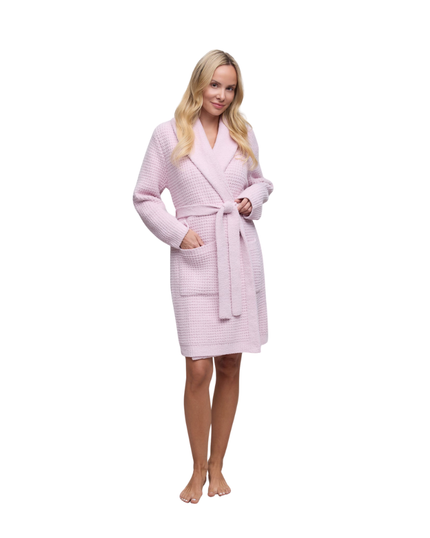 Barefoot Dreams Petal Cozy Chic Waffle Robe