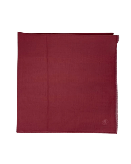 Lizi Headwear Solid Mauve Square Scarf