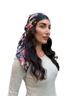Scarf Bar Victorian Garden Square Scarf with Invisible Grip