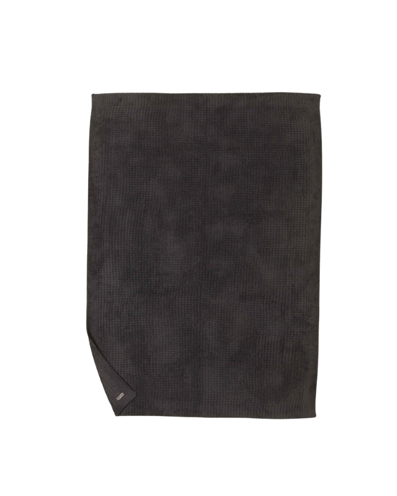 Barefoot Dreams Carbon CozyChic Waffle Throw