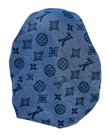 Ahead Navy Modern Mark Israeli Style Long Tails Pre-Tied Bandanna
