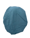 Lizi Headwear Teal Waffle Silk Adjustable Pre-Tied Bandanna with Velvet Grip