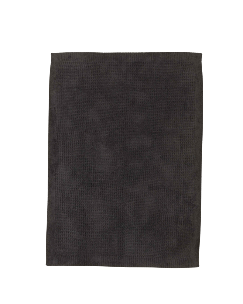 Barefoot Dreams Carbon CozyChic Waffle Throw