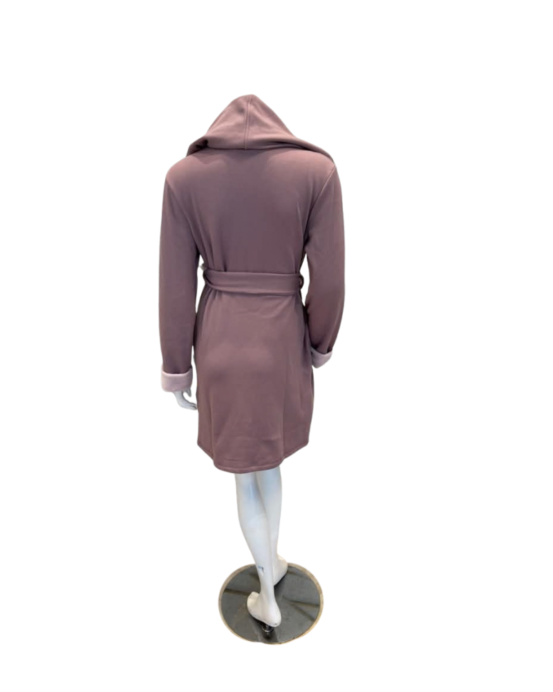 Fleur't Cappuccino/Honeysuckle Cozy Short Morning Robe